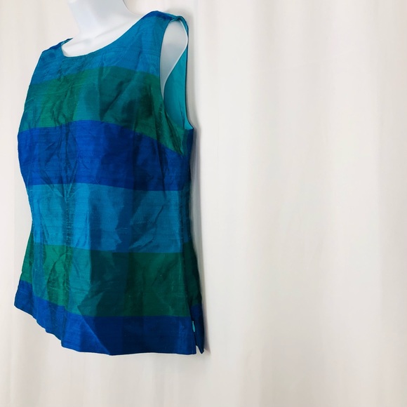 Talbots Silk sleeveless top NWT 12 - Picture 5 of 14